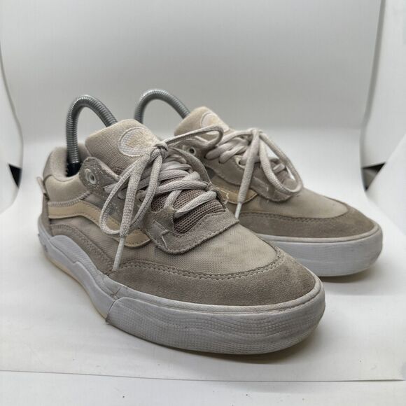 Vans Wayvee PopCush Skateboard Shoes Sand WaffleCup Mens Size 5 - Picture 1 of 15